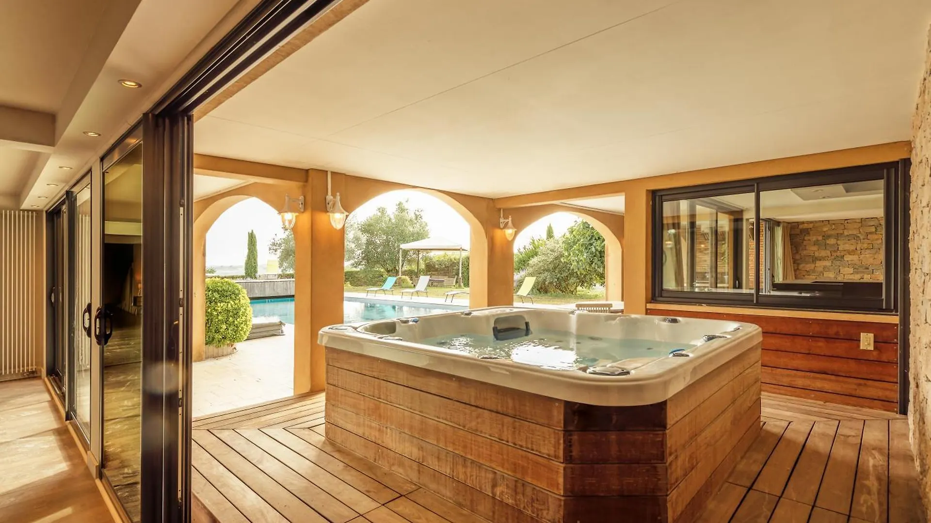 La Villa Bleue, Luxe, Piscine Et Spa Capendac 0*,
